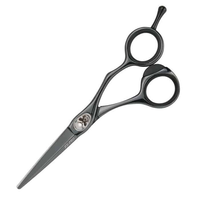 Joewell FX Pro Black Titanium Skull Hairdresser Scissors